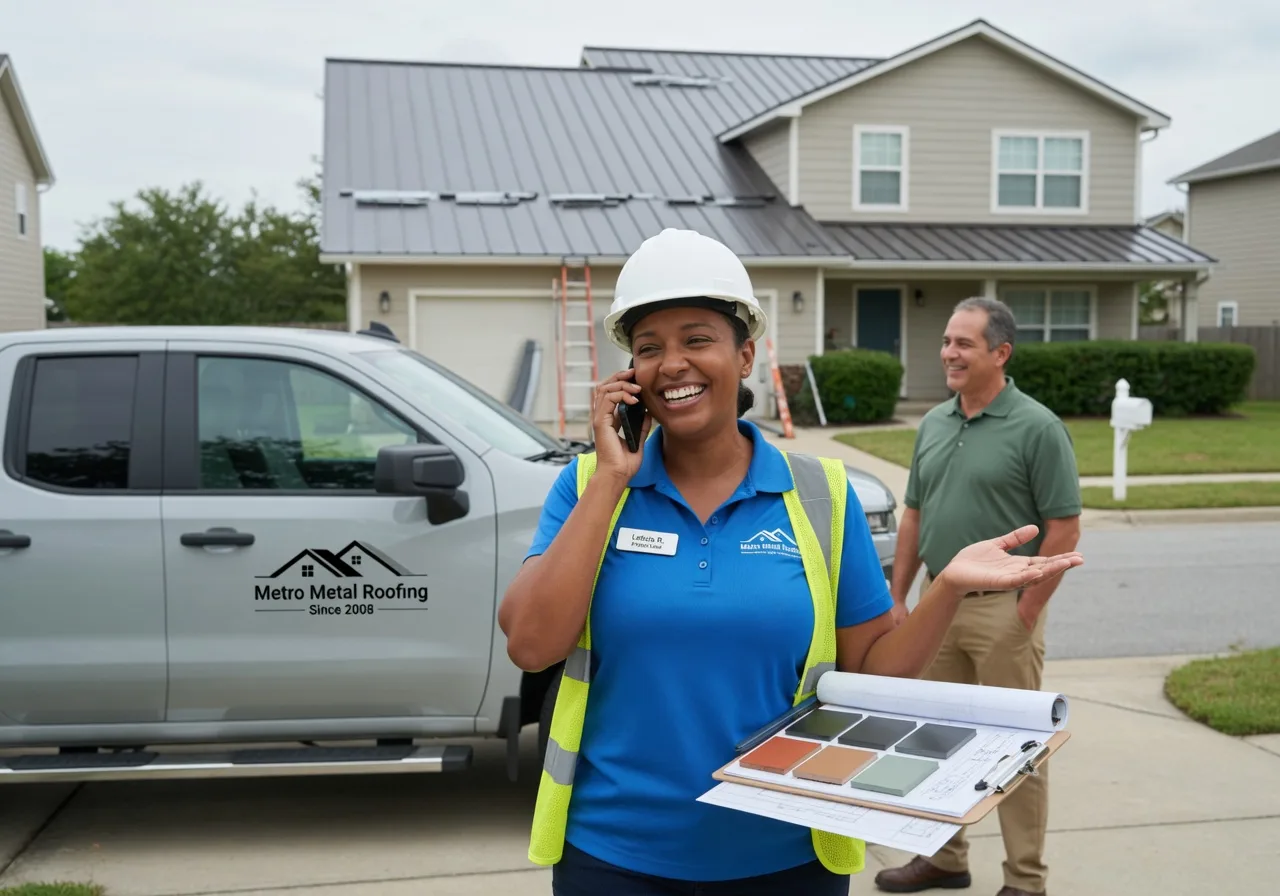 Storm Damage Metal Roof Repair in Erie, PA